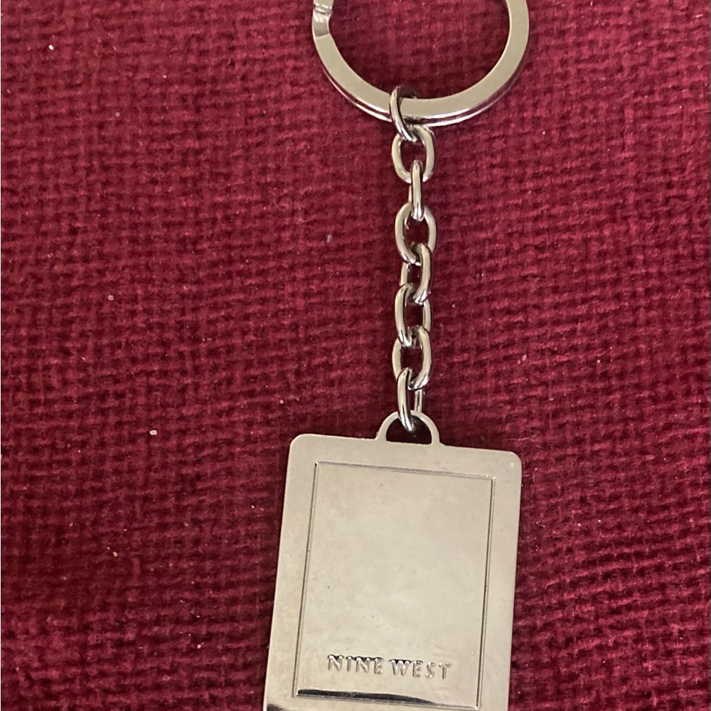 Nine West Silver Keychain
